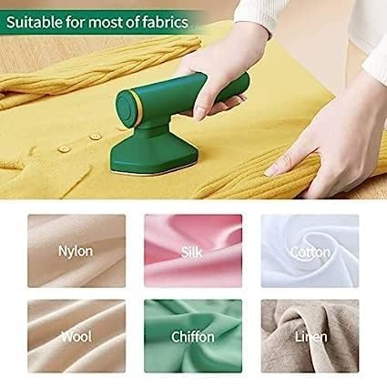 Professional Micro Travel Steam Iron, Mini Ironing Press Machine Portable Handheld Garment Steamer, Lightweight Steamer for Clothes, Suitable for Home and Travel (Multicolour)