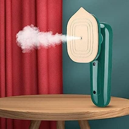 Professional Micro Travel Steam Iron, Mini Ironing Press Machine Portable Handheld Garment Steamer, Lightweight Steamer for Clothes, Suitable for Home and Travel (Multicolour)
