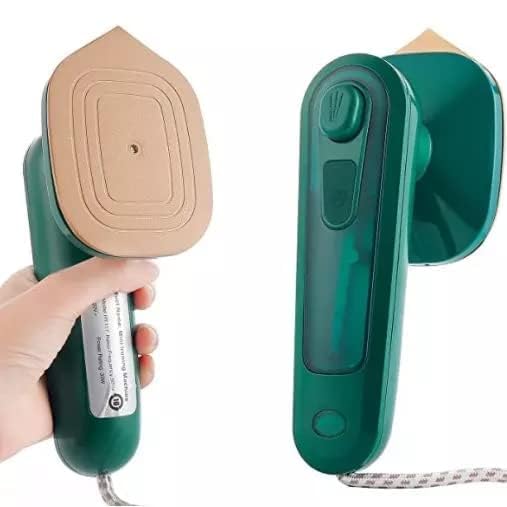 Professional Micro Travel Steam Iron, Mini Ironing Press Machine Portable Handheld Garment Steamer, Lightweight Steamer for Clothes, Suitable for Home and Travel (Multicolour)