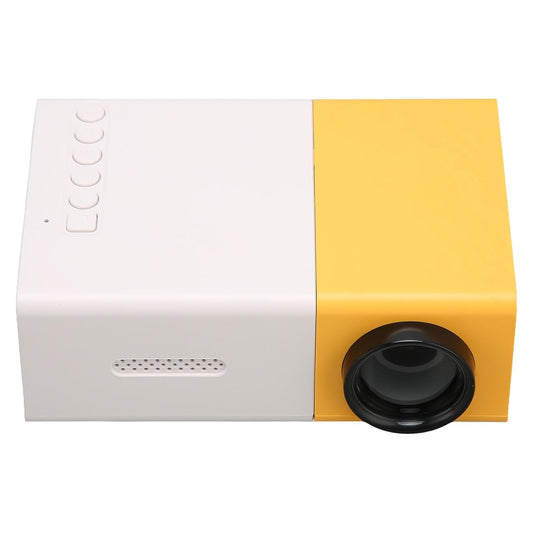 Mini Projector, Full HD 1080P Vedio Projector, Portable Movie Projector, Multimedia Home Theater Projector Compatible with HDMI, USB, VGA, AV
